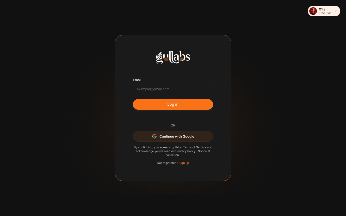 Gullabs Entry Portal